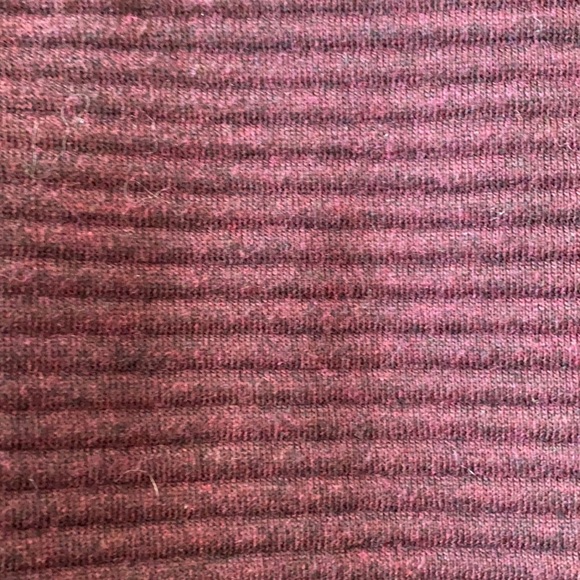 Wilfred free maroon super soft skirt.  Ribbed texture.  Size XXS. - Picture 4 of 4